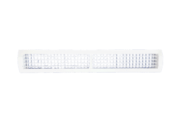 DDG-R : GRILLE DOUBLE DEFLEXION  POUR GAINES RONDES