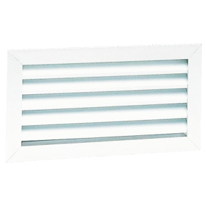 FBG : GRILLE A AILETTES FIXES INCLINEES 45°