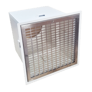 RAB-F : CAISSON DE REPRISE PORTE FILTRE AVEC GRILLE