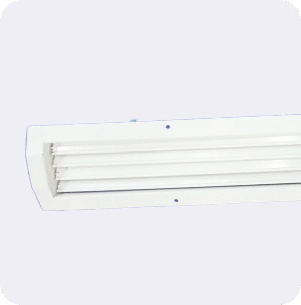 SDG-R : GRILLE SIMPLE DEFLEXION  POUR GAINES RONDES