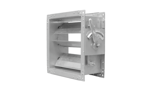 VCD-100 : VOLET DE REGLAGE DE DEBIT  AILETTES 100mm