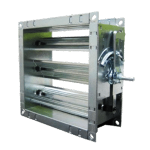VCD-50 : VOLET DE REGLAGE DE DEBIT  AILETTES 50mm
