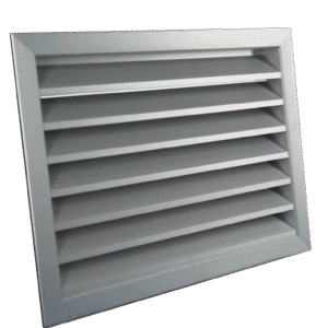 WPL-75 : GRILLE EXTERIEURE  PAS DE 70mm